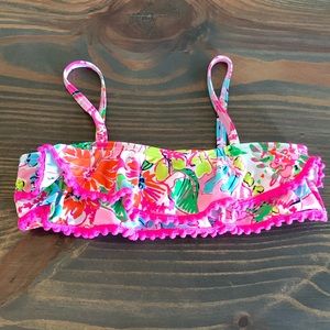 Lilly Pulitzer for Target girls swim top. 5T.